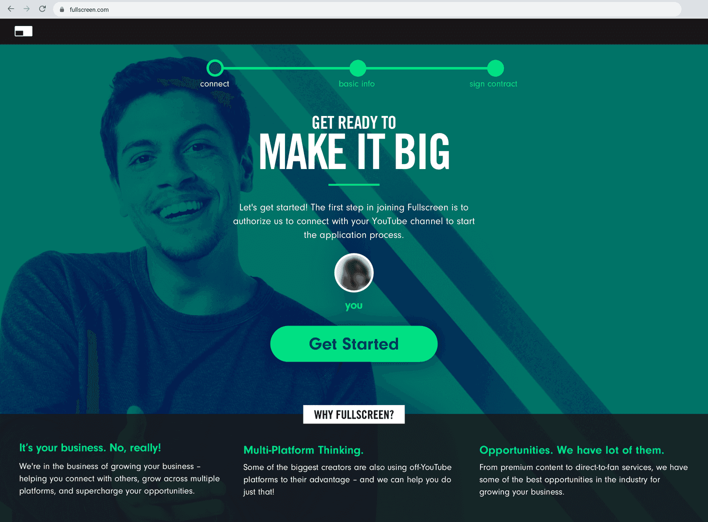 Landing Page